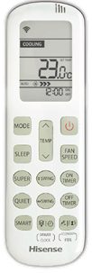 Cплит-система HISENSE SILVER CRYSTAL SUPER DC Inverter  AS-10UW4RVETG01(S)