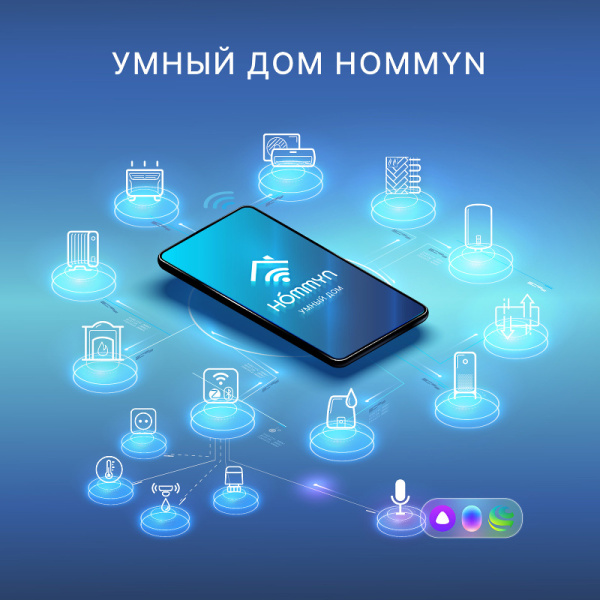 WI-FI USB Модуль съемный управляющий HOMMYN HDN/WFN-02-02