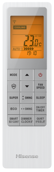 Cплит-система HISENSE  VIBE DC Inverter AS-13UW4RYRHB04